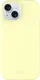 AVY Apple iPhone 15 Hoesje Liquid Silicone met MagSafe Butter Yellow