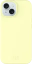 AVY Apple iPhone 15 Hoesje Liquid Silicone met MagSafe Butter Yellow