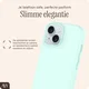 AVY Apple iPhone 15 Hoesje Liquid Silicone met MagSafe Matcha afbeelding 9