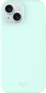 AVY Apple iPhone 15 Hoesje Liquid Silicone met MagSafe Matcha