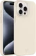 AVY Apple iPhone 15 Pro Hoesje Liquid Silicone met MagSafe Beige afbeelding 11