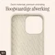 AVY Apple iPhone 15 Pro Hoesje Liquid Silicone met MagSafe Beige afbeelding 10