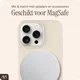 AVY Apple iPhone 15 Pro Hoesje Liquid Silicone met MagSafe Beige afbeelding 8