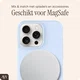 AVY Apple iPhone 15 Pro Hoesje Liquid Silicone met MagSafe Blauw afbeelding 8