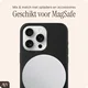 AVY Apple iPhone 15 Pro Max Hoesje Liquid Silicone met MagSafe Zwart afbeelding 8