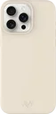 AVY Apple iPhone 15 Pro Max Hoesje Liquid Silicone met MagSafe Beige