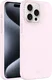 AVY Apple iPhone 15 Pro Max Hoesje Liquid Silicone met MagSafe Roze afbeelding 11