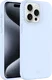AVY Apple iPhone 15 Pro Max Hoesje Liquid Silicone met MagSafe Blauw afbeelding 11