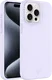 AVY Apple iPhone 15 Pro Max Hoesje Liquid Silicone met MagSafe Paars afbeelding 11