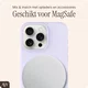 AVY Apple iPhone 15 Pro Max Hoesje Liquid Silicone met MagSafe Paars afbeelding 8