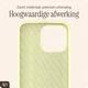 AVY Apple iPhone 15 Pro Max Hoesje Liquid Silicone met MagSafe Butter Yellow afbeelding 10