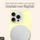 AVY Apple iPhone 15 Pro Max Hoesje Liquid Silicone met MagSafe Butter Yellow afbeelding 8