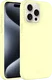 AVY Apple iPhone 15 Pro Max Hoesje Liquid Silicone met MagSafe Butter Yellow afbeelding 11
