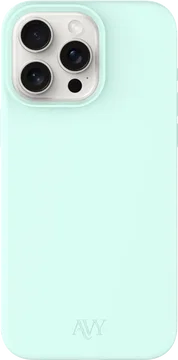 AVY Apple iPhone 15 Pro Max Hoesje Liquid Silicone met MagSafe Matcha