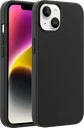 AVY Apple iPhone 14 / 13 Hoesje Liquid Silicone met MagSafe Zwart