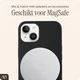 AVY Apple iPhone 14 / 13 Hoesje Liquid Silicone met MagSafe Zwart afbeelding 7