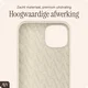 AVY Apple iPhone 14 / 13 Hoesje Liquid Silicone met MagSafe Beige afbeelding 10