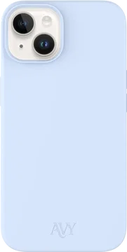 AVY Apple iPhone 14 / 13 Hoesje Liquid Silicone met MagSafe Blauw