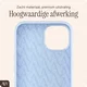 AVY Apple iPhone 14 / 13 Hoesje Liquid Silicone met MagSafe Blauw afbeelding 9