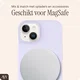 AVY Apple iPhone 14 / 13 Hoesje Liquid Silicone met MagSafe Paars afbeelding 7