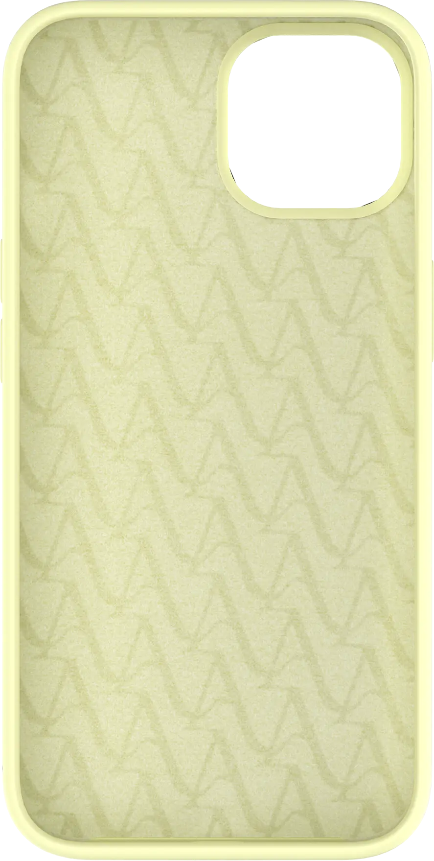 AVY Apple iPhone 14 / 13 Hoesje Liquid Silicone met MagSafe Butter Yellow afbeelding 15