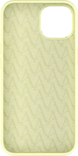 AVY Apple iPhone 14 / 13 Hoesje Liquid Silicone met MagSafe Butter Yellow afbeelding 15