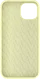 AVY Apple iPhone 14 / 13 Hoesje Liquid Silicone met MagSafe Butter Yellow afbeelding 15