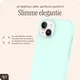 AVY Apple iPhone 14 / 13 Hoesje Liquid Silicone met MagSafe Matcha afbeelding 8