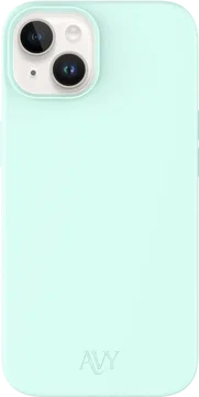 AVY Apple iPhone 14 / 13 Hoesje Liquid Silicone met MagSafe Matcha