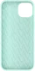 AVY Apple iPhone 14 / 13 Hoesje Liquid Silicone met MagSafe Matcha afbeelding 15