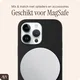 AVY Apple iPhone 14 Pro Hoesje Liquid Silicone met MagSafe Zwart afbeelding 8