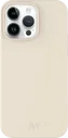 AVY Apple iPhone 14 Pro Hoesje Liquid Silicone met MagSafe Beige