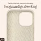 AVY Apple iPhone 14 Pro Hoesje Liquid Silicone met MagSafe Beige afbeelding 10