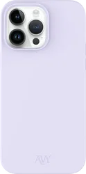 AVY Apple iPhone 14 Pro Hoesje Liquid Silicone met MagSafe Paars afbeelding