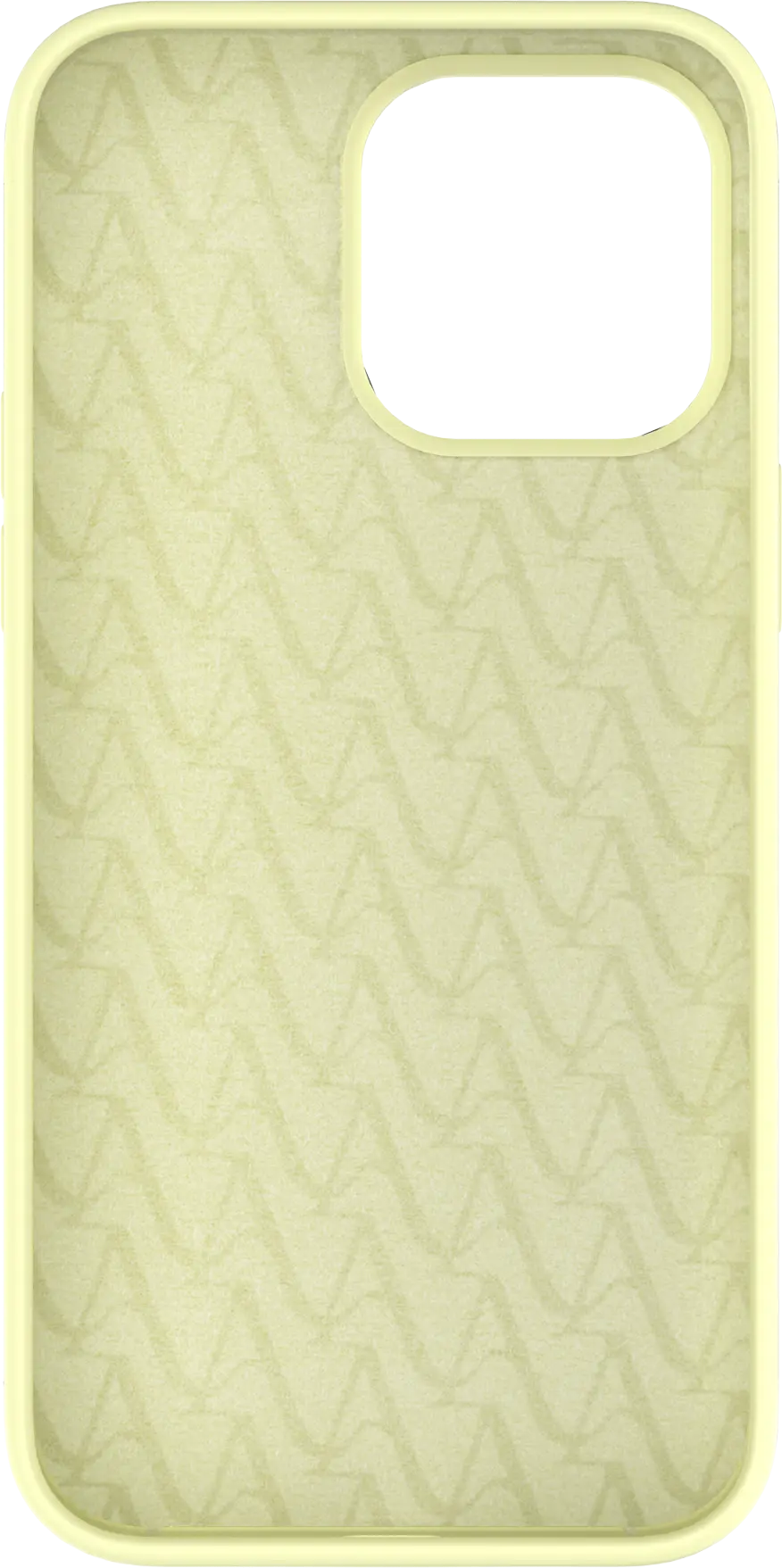 AVY Apple iPhone 14 Pro Hoesje Liquid Silicone met MagSafe Butter Yellow afbeelding 16