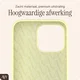 AVY Apple iPhone 14 Pro Hoesje Liquid Silicone met MagSafe Butter Yellow afbeelding 10