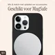 AVY Apple iPhone 14 Pro Max Hoesje Liquid Silicone met MagSafe Zwart afbeelding 8
