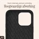 AVY Apple iPhone 14 Pro Max Hoesje Liquid Silicone met MagSafe Zwart afbeelding 10