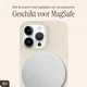 AVY Apple iPhone 14 Pro Max Hoesje Liquid Silicone met MagSafe Beige afbeelding 8