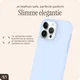 AVY Apple iPhone 14 Pro Max Hoesje Liquid Silicone met MagSafe Blauw afbeelding 9