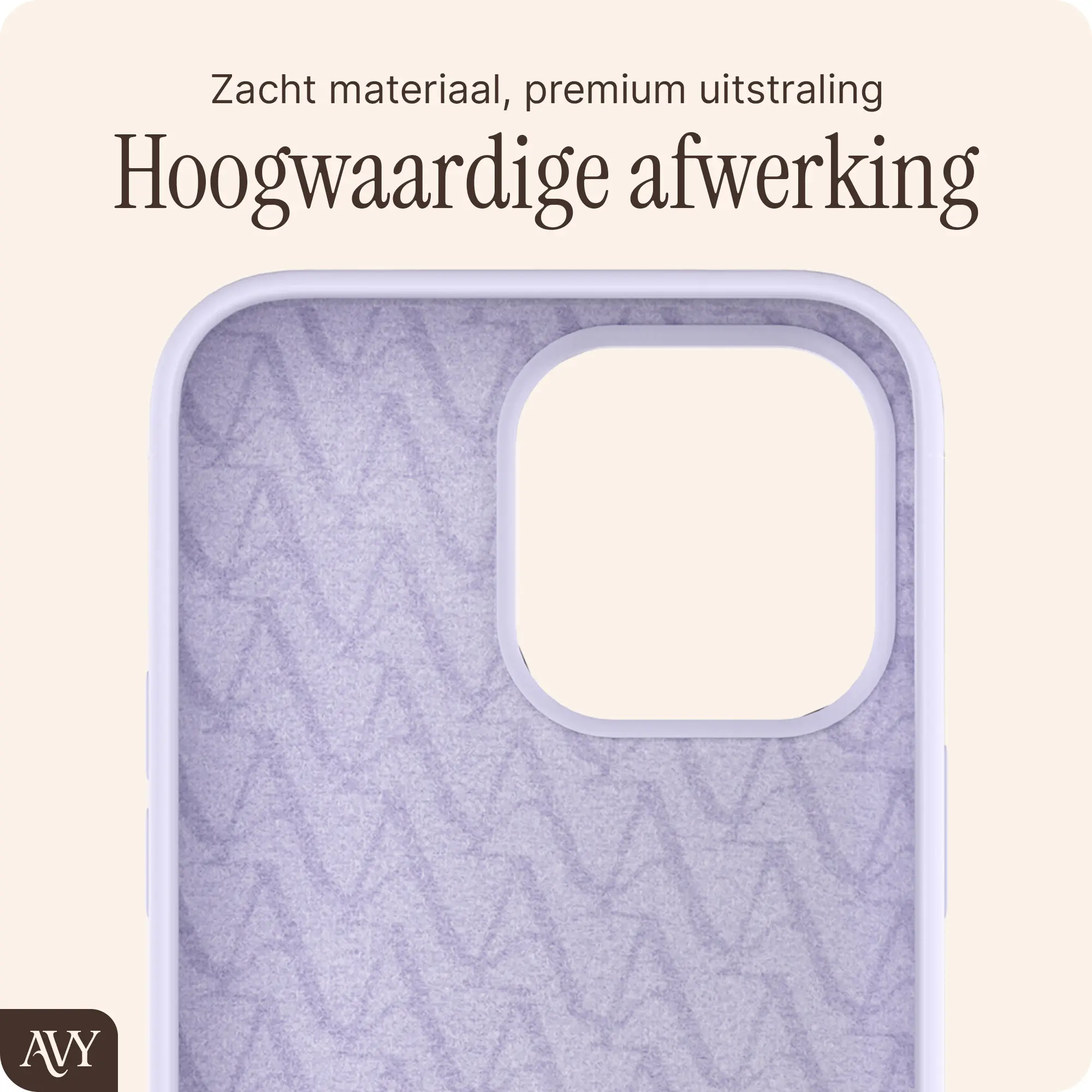 AVY Apple iPhone 14 Pro Max Hoesje Liquid Silicone met MagSafe Paars afbeelding 10