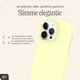AVY Apple iPhone 14 Pro Max Hoesje Liquid Silicone met MagSafe Butter Yellow afbeelding 9