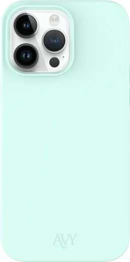 AVY Apple iPhone 14 Pro Max Hoesje Liquid Silicone met MagSafe Matcha afbeelding 1