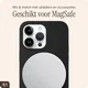 AVY Apple iPhone 13 Pro Hoesje Liquid Silicone met MagSafe Zwart afbeelding 8