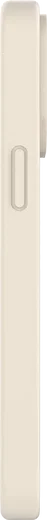 AVY Apple iPhone 13 Pro Hoesje Liquid Silicone met MagSafe Beige afbeelding 15