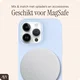 AVY Apple iPhone 13 Pro Hoesje Liquid Silicone met MagSafe Blauw afbeelding 8