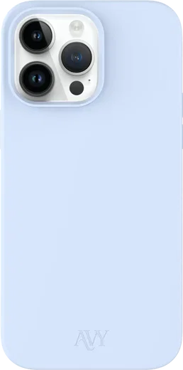 AVY Apple iPhone 13 Pro Hoesje Liquid Silicone met MagSafe Blauw afbeelding 1