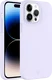 AVY Apple iPhone 13 Pro Hoesje Liquid Silicone met MagSafe Paars afbeelding 11