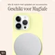 AVY Apple iPhone 13 Pro Hoesje Liquid Silicone met MagSafe Butter Yellow afbeelding 8