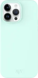 AVY Apple iPhone 13 Pro Hoesje Liquid Silicone met MagSafe Matcha afbeelding